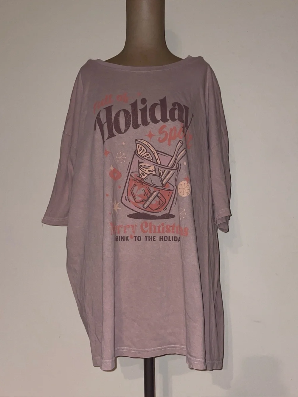 SIZE 2X outfit -NWT tee-REVLON-shawl